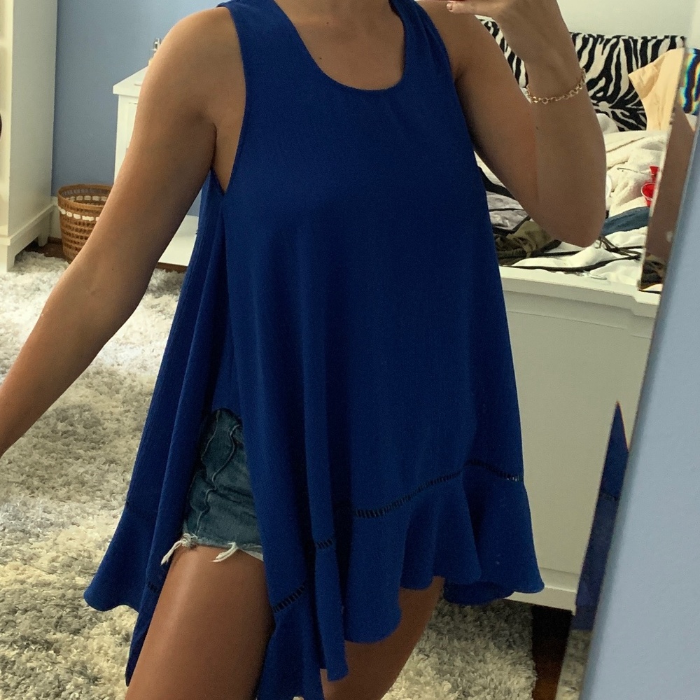 Joy Joy Double Slit Long Top